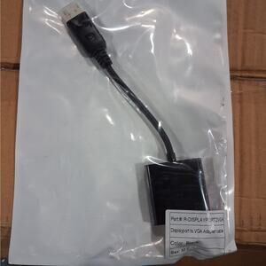 Male Displayport to Female VGA Adapter cable